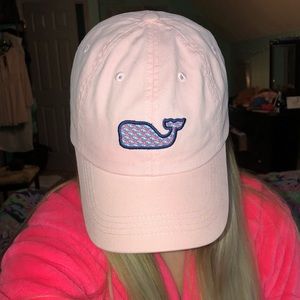 Vineyard Vines Adjustable Baseball Hat Baby Pink